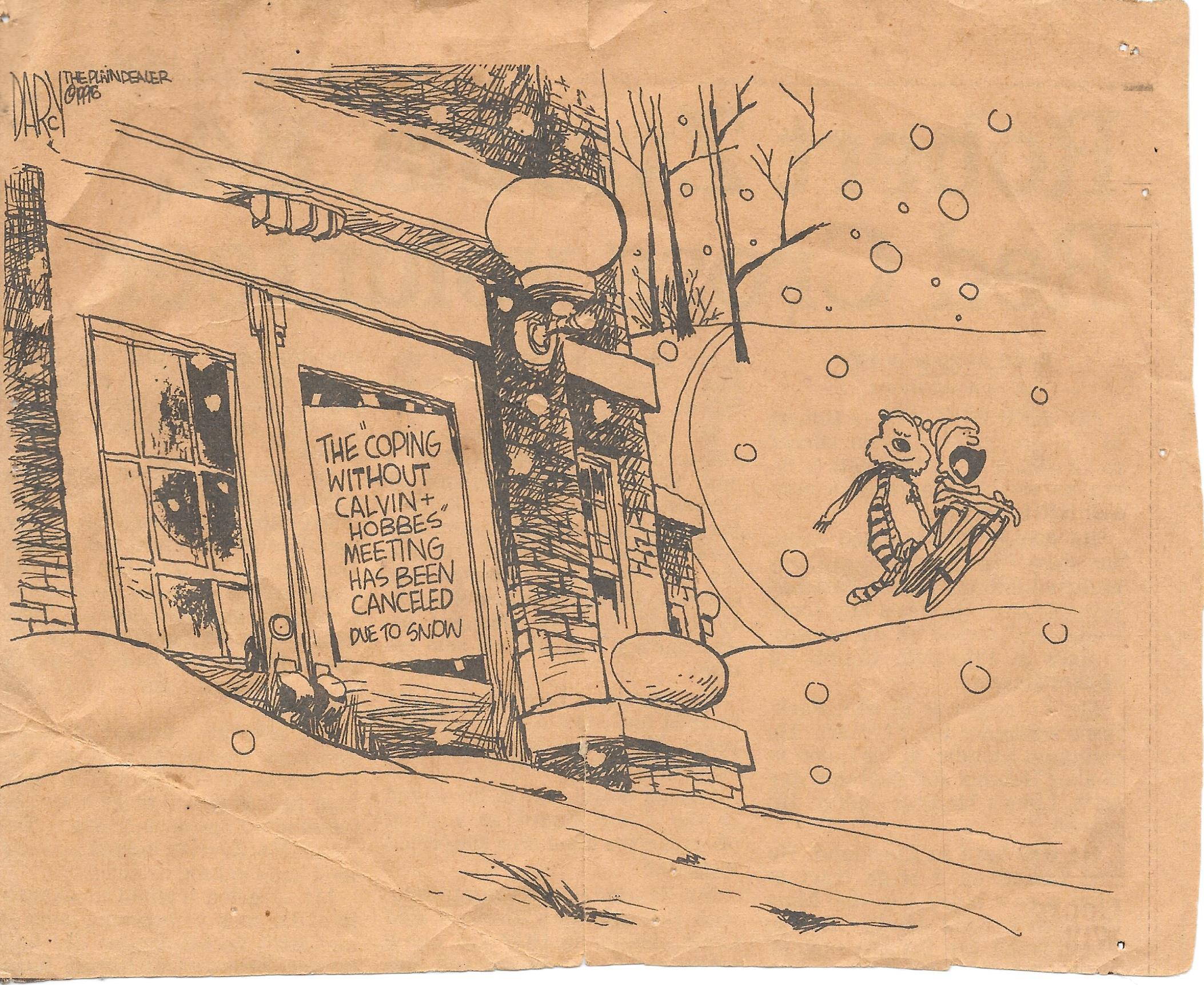 Coping Without Calvin and Hobbes