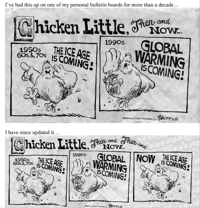 Chicken Little Changes Her Tune