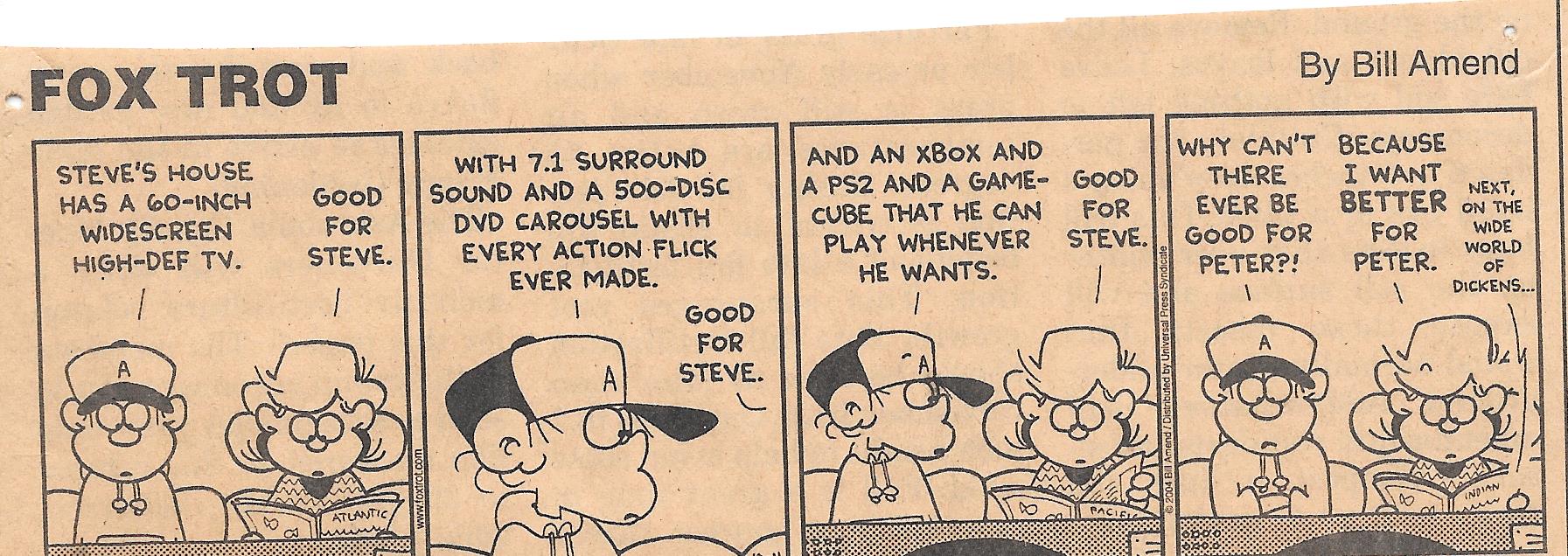 Foxtrot Better Than Steve