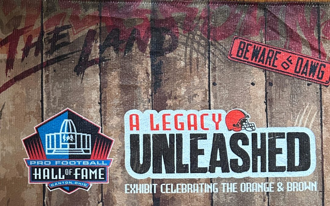 2024 Pro Football Hall of Fame Browns Exhibit