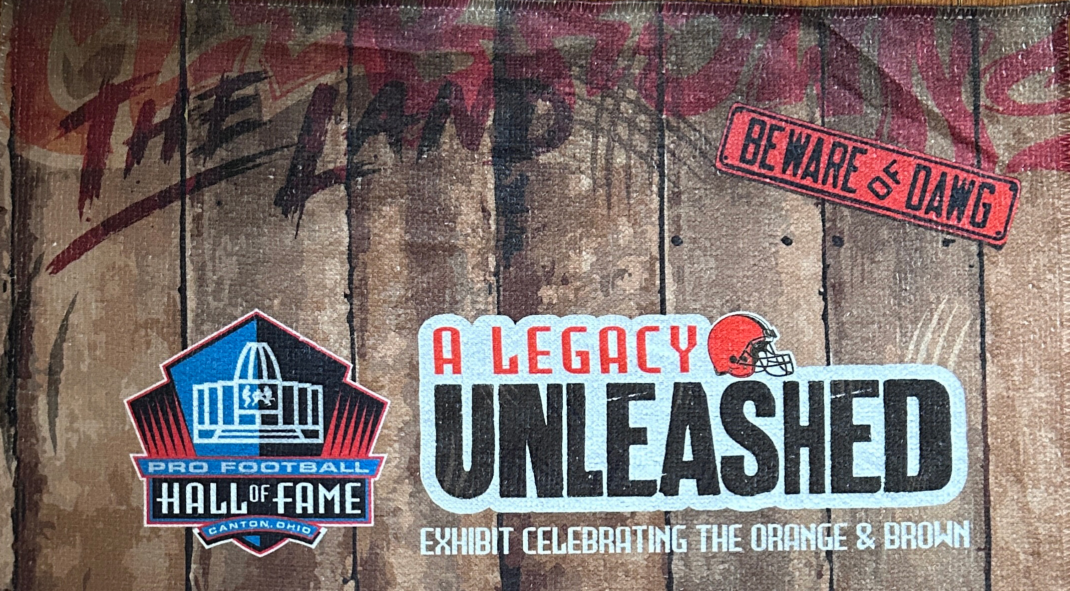 2024 Pro Football Hall of Fame Browns Exhibit